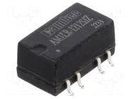 Converter: DC/DC; 1W; Uin: 11.4÷12.6VDC; Uout: 12VDC; Iout: 84mA; SMT AIMTEC