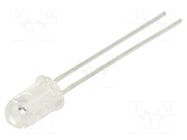 IR transmitter; 5mm; 940nm; transparent; 50°; 1.25÷1.6VDC; THT LITEON
