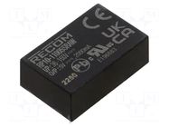 Converter: DC/DC; 10W; Uin: 36÷160VDC; Uout: 5VDC; Iout: 2A; DIP24 RECOM
