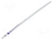 Tool: hacksaw blade; aluminium,tinware,plastic,jigsaw; 1pcs. WOLFCRAFT