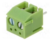 Connector: PCB terminal block; terminal; angled 90°; on PCBs XINYA