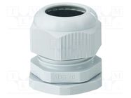 Cable gland; M40; 1.5; IP66; polyamide; light grey HENSEL