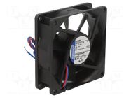 Fan: DC; axial; 24VDC; 80x80x25.4mm; 55m3/h; ball; 2600rpm EBM-PAPST