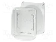 Enclosure: junction box; X: 205mm; Y: 255mm; Z: 112mm; IP66,IP67 HENSEL