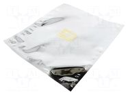 Protection bag; ESD,MBB; L: 305mm; W: 254mm; Thk: 90um; 100kΩ÷100GΩ EUROSTAT GROUP