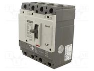 Power breaker; Poles: 4; on panel,for DIN rail mounting; IP20 LS ELECTRIC