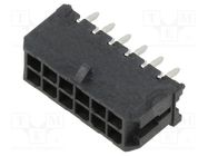 Socket; wire-board; male; Micro-Fit 3.0; 3mm; PIN: 12; Layout: 2x6 MOLEX