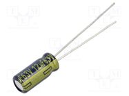 Capacitor: electrolytic; low ESR; THT; 12uF; 63VDC; Ø5x11mm; ±20% PANASONIC