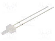 LED; 2mm; red; 2220÷330mcd; 90°; Front: flat; No.of term: 2; 2.1÷2.6V OPTOSUPPLY