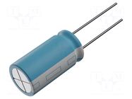 Capacitor: electrolytic; THT; 220uF; 100VDC; Ø12.5x20mm; Pitch: 5mm CHANGZHOU HUAWEI ELECTRONIC