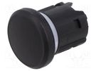 Plug; 22mm; Actuator colour: black SIEMENS