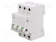 Switch-disconnector; Poles: 3; for DIN rail mounting; 63A; 5TL SIEMENS