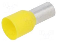 Tip: bootlace ferrule; insulated; copper; 25mm2; 12mm; tinned; 4AWG BM GROUP