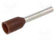 Tip: bootlace ferrule; insulated; copper; 0.14mm2; 6mm; tinned BM GROUP