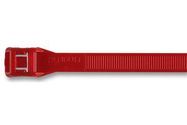 CABLE TIE, 389MM, NYLON 6.6, 124LB, RED