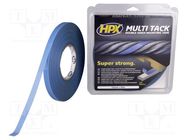 Tape: fixing; W: 19mm; L: 25m; Thk: 0.8mm; double-sided; translucent HPX