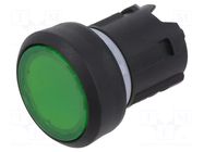 Switch: push-button; 22mm; Stabl.pos: 2; green; IP66,IP67,IP69K EAO