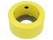 Protective cap; 45; Ø57.6x50.1mm; metal; Body: yellow EAO