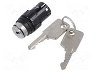 Switch: body; 16mm; Stabl.pos: 3; IP65; 61; Pos: 3; plastic EAO