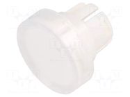 Actuator lens; 22mm; 61; transparent; plastic; Face dim: Ø15.8mm EAO