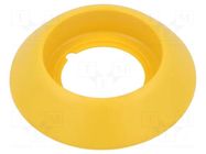 Protective cap; 22mm; 84; -25÷55°C; Ø: 50mm; plastic; Body: yellow EAO