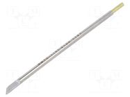Tip; knife; 4.83mm; 413°C; for soldering station METCAL