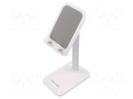 Stand; 4÷12.9"; white; smartphone,tablet VENTION