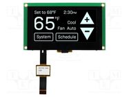 Display: OLED; graphical; 2.7"; 128x64; Dim: 82x47.5x8.1mm; white NEWHAVEN DISPLAY INTERNATIONAL