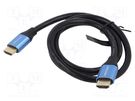 Cable; HDCP 2.2,HDMI 2.0; HDMI plug,both sides; PVC; Len: 3m VENTION