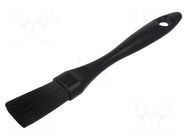 Brush; ESD; L: 190mm; Bristle len: 45mm; 22mm; 0.1÷10GΩ SOLDER PEAK