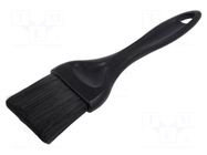 Brush; ESD; L: 195mm; Bristle len: 44mm; 47mm; 0.1÷10GΩ SOLDER PEAK