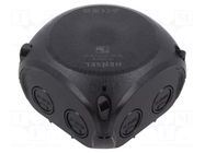 Enclosure: junction box; X: 104mm; Y: 104mm; Z: 70mm; IP66,IP67 HENSEL