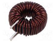 Inductor: wire; THT; 219uH; 15A; 19.5mΩ; -40÷125°C KEMET