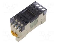 Relay: electromagnetic; SPST-NO x4; Ucoil: 24VDC; 5A; miniature OMRON Electronic Components