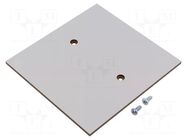 Mounting plate; laminate HENSEL