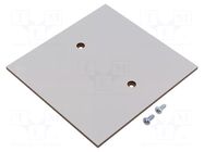 Mounting plate; laminate HENSEL