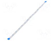 FFC tape; Cores: 10; Tape ph: 0.5mm; L: 203mm; 500mA; 60V; FFC5-TIN GCT