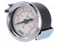 Manometer; 0÷6bar; G 1/8",rear connection; 40mm; Temp: -20÷60°C PNEUMAT