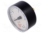 Manometer; 0÷4bar; G 1/4",rear connection; 63mm; Temp: -20÷60°C PNEUMAT