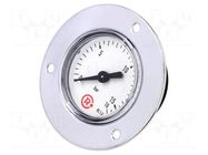 Manometer; 0÷16bar; G 1/8",rear connection; 40mm; Temp: -20÷60°C PNEUMAT