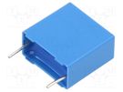 Capacitor: polyester; 10uF; 40VAC; 63VDC; 15mm; ±10%; 18x17.5x9mm EPCOS
