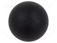 Ball knob; Ø: 25mm; Int.thread: M6; 9mm ELESA+GANTER