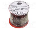 Coil wire; single coated enamelled; 2.3mm; 0.2kg; -65÷200°C INDEL