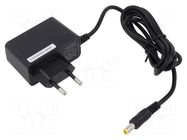 Power supply: switching; mains,plug-in; 5VDC; 2A; 10W; Out: 5,5/2,5 QOLTEC