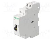 Contactor: 2-pole installation; 25A; 230÷240VAC; NO x2; IP20; 500V SCHNEIDER ELECTRIC