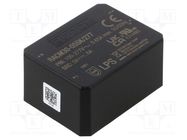 Converter: AC/DC; 30W; 85÷305VAC; 5VDC; Iout: 6000mA; 86%; PCB; 4000V RECOM