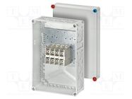 Enclosure: junction box; X: 300mm; Y: 450mm; Z: 170mm; polycarbonate HENSEL