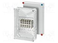 Enclosure: junction box; X: 300mm; Y: 450mm; Z: 170mm; polycarbonate HENSEL