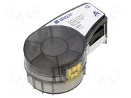 Heat shrink sleeve; 2.13m; white; Character colour: black BRADY