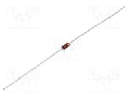 Diode: Zener; 0.5W; 6.8V; Ammo Pack; DO35; single diode; Ufmax: 1V DC COMPONENTS